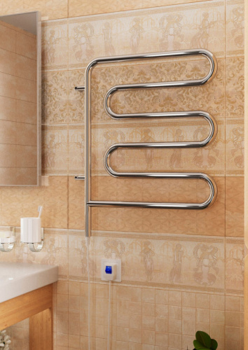 15 090 руб. Полотенцесушитель электрический Terminus Ш-образный 450x570 поворотный фото 2 Полотенцесушитель электрический Terminus Ш-образный 450x570 поворотный фото 2