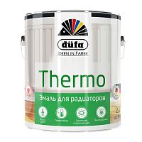 Эмаль для радиаторов Dufa Retail Thermo глянцевая белая 2,5 л.