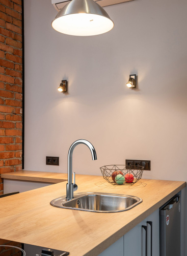 Смеситель GPD Gildo MTE165 для кухонной мойки, хром фото 7