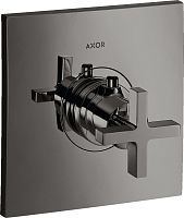 Термостат Axor Citterio HighFlow 39716330 для душа, полированный чёрный хром