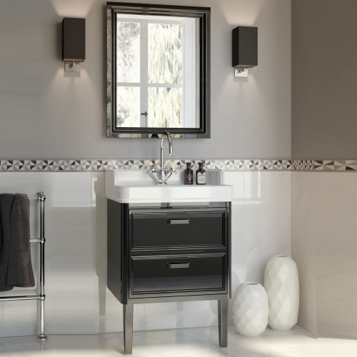 Мебель для ванной Kerama Marazzi Pompei 60 черная фото 4