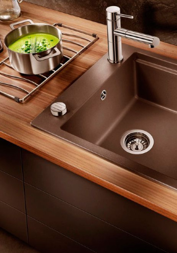 Мойка кухонная Blanco Elon 45S 524823 кофе