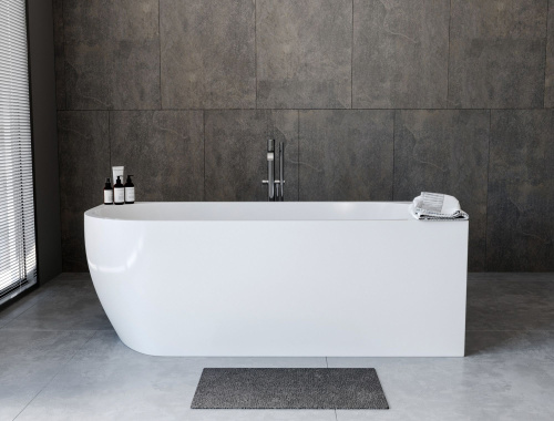 Акриловая ванна Aquanet Elegant B 260055 180, белая матовая фото 2