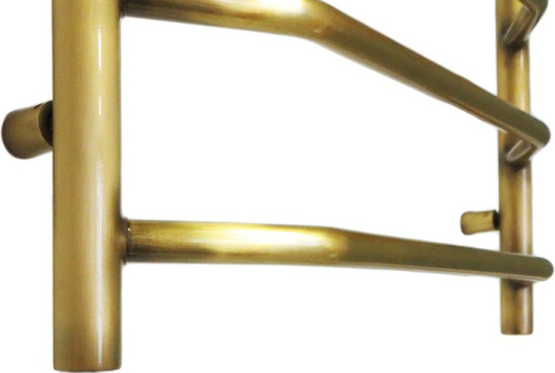 Полотенцесушитель водяной Domoterm Лаура П6 50x60, античная бронза фото 4