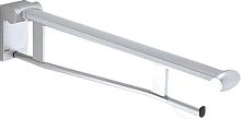 Поручень Keuco Plan Care 34903010738 70 см, для туалета, хром/светло-серый