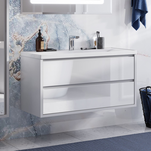 Мебель для ванной AQUATON Римини 100 белая