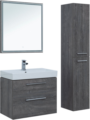 Мебель для ванной Aquanet Nova 75 дуб рошелье фото 10