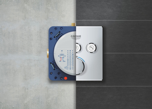 Душевой комплект Grohe Grohtherm SmartControl 34706000 С ВНУТРЕННЕЙ ЧАСТЬЮ фото 3