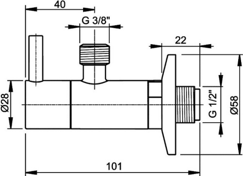 Вентиль AlcaPlast ARV001 фото 2