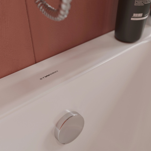 Акриловая ванна STWORKI Стокгольм 175x75 с каркасом фото 12