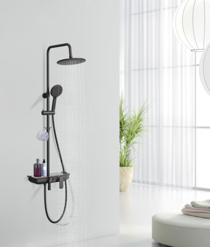 39 870 руб. Душевая стойка Lemark Tropic LM7012BL черная фото 2 Душевая стойка Lemark Tropic LM7012BL черная фото 2