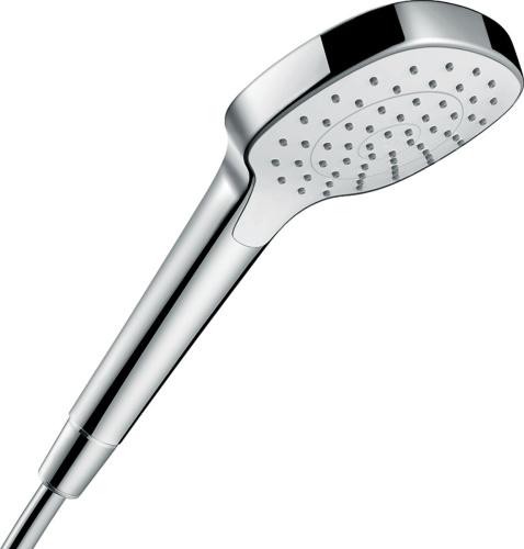 Душевой гарнитур Hansgrohe Croma Select E 26412400 белый, хром фото 4