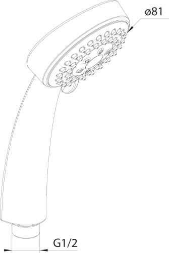 Душевой гарнитур Damixa Contour 760110300 фото 2