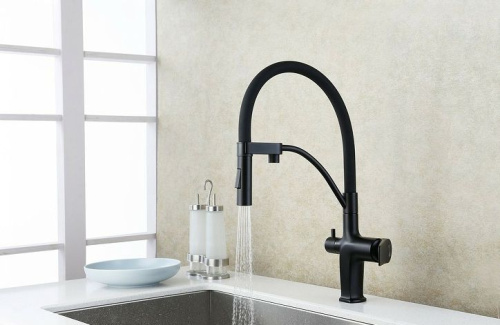26 950 руб. Смеситель Lemark Bronx LM3761BL для кухонной мойки, черный фото 2 Смеситель Lemark Bronx LM3761BL для кухонной мойки, черный фото 2