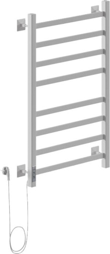 Полотенцесушитель электрический Ника Step-1 80/40 белый матовый, L