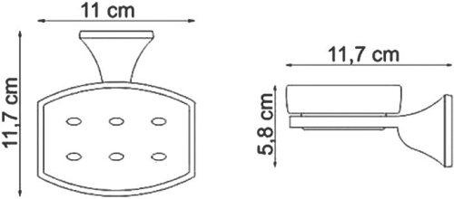 Мыльница Wasserkraft Wern K-2529 фото 4