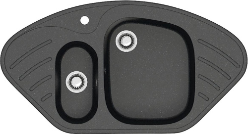 7 040 руб. Мойка кухонная ZETT lab. T023Q004 черная Мойка кухонная ZETT lab. T023Q004 черная