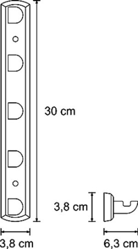 Крючок Wasserkraft Kammel K-8375 фото 4 Крючок Wasserkraft Kammel K-8375 фото 4