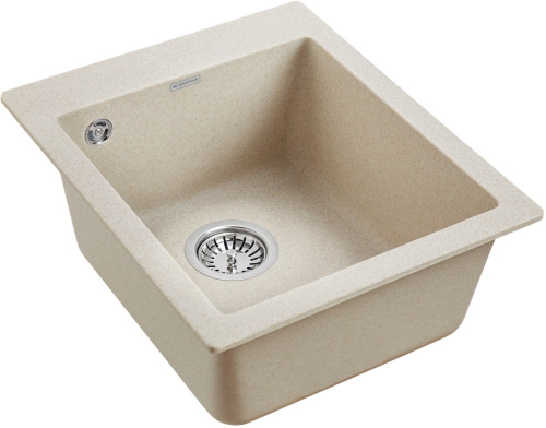 10 814 руб. Мойка кухонная Paulmark Leer PM104249-BE бежевый фото 2 Мойка кухонная Paulmark Leer PM104249-BE бежевый фото 2