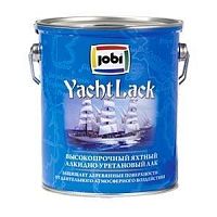 Лак Jobi Yachtlack алкидно-уретановый, высокопрочный атмосферостойкий 