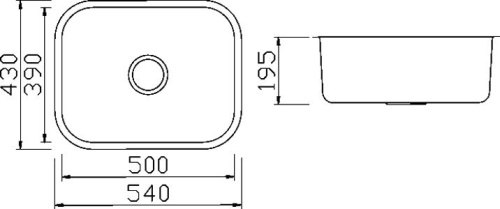 Мойка кухонная Seaman Eco Wien SWU-5443 фото 2