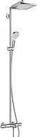 Душевая стойка Hansgrohe Crometta E 240 1jet Showerpipe 27298000