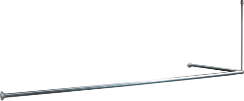 Карниз для ванны IDDIS 050A200I14 угловой, хром глянцевый
