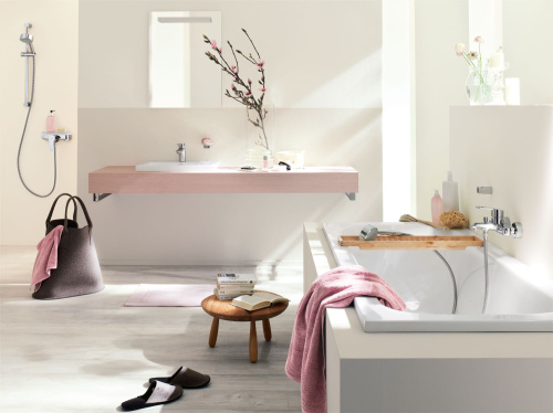 Смеситель Grohe Eurostyle Cosmopolitan 33591002 для ванны с душем фото 7