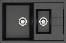 Мойка кухонная ZETT lab. T210Q004 черная