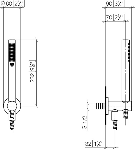 55 640 руб. Душевой гарнитур Dorn Bracht Rounded generic 27802660-00 хром фото 2 Душевой гарнитур Dorn Bracht Rounded generic 27802660-00 хром фото 2