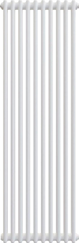 Радиатор стальной Zehnder Charleston 2180/10 2-трубчатый, подключение 1270, белый
