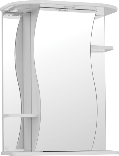 Зеркало-шкаф Style Line Эко Волна Лилия 55/С белый фото 2