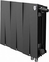 Радиатор биметаллический Royal Thermo Piano Forte 300 VD noir sable, 6 секций