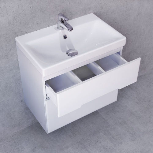 Мебель для ванной Jorno Moduo Slim 60, подвесная фото 4