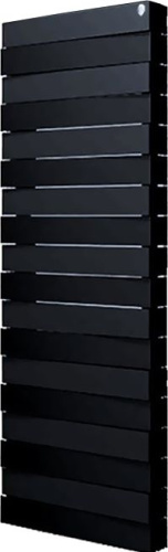 Радиатор биметаллический Royal Thermo Piano Forte Tower noir sable 18 секций, черный с монтажным набором фото 4