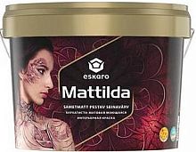 Краска ESKARO Mattilda моющаяся бархатисто-матовая 