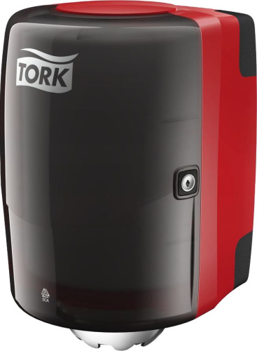 Диспенсер бумажных полотенец Tork Performance 659008 M2 красный фото 2