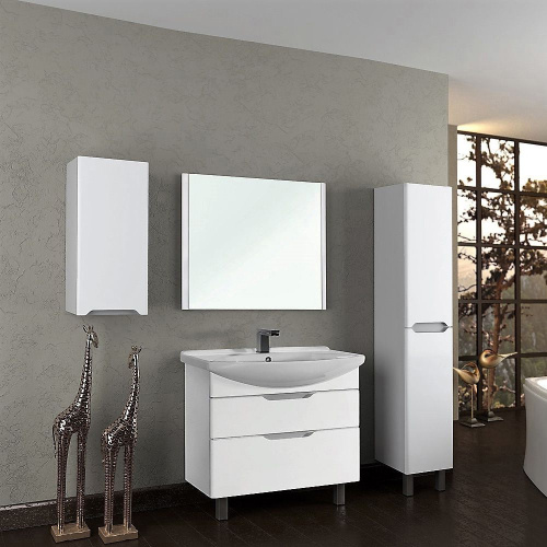 Мебель для ванной Dreja Laguna Plus 105 белая (Лагуна 105) фото 5