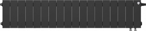 Радиатор биметаллический Royal Thermo Piano Forte 200 VD noir sable, 18 секций фото 2