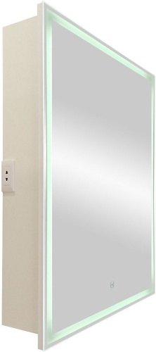 Зеркало-шкаф Art&Max Techno 60 L с подсветкой фото 3