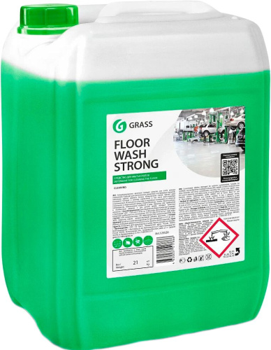 Средство для мытья пола Grass Floor Wash Strong щелочное, 20 л