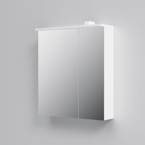 Зеркало-шкаф AM.PM Spirit V2.0 60 L с LED-подсветкой, белый глянец фото 4