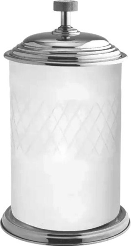 Мусорное ведро Boheme Royal Cristal Chrome стекло Мусорное ведро Boheme Royal Cristal Chrome стекло