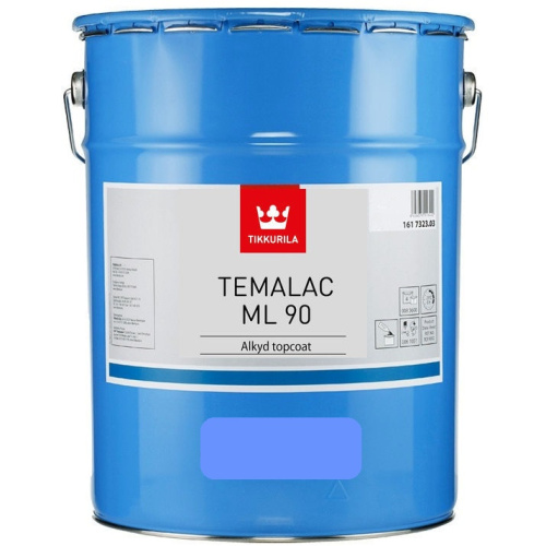 Краска Тиккурила Индастриал «Темалак МЛ 90» (Temalac ML 90) алкидная высокоглянцевая (18л) База TCL «Tikkurila Industrial»