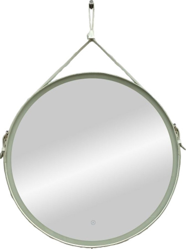 Зеркало Art&Max Milan 65 белый ремень фото 5
