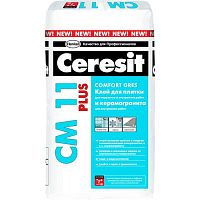 Клей Ceresit  CM 11 Plus цемент,  для укладки плитки 25 кг