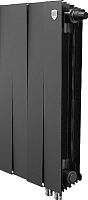 Радиатор биметаллический Royal Thermo Piano Forte 500 VDR noir sable, 4 секции, черный