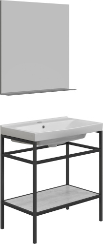 Мебель для ванной DIWO Смоленск 80 с раковиной Strim 80 фото 4