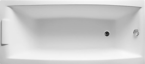 Акриловая ванна Marka One Aelita 170x75, с каркасом фото 4