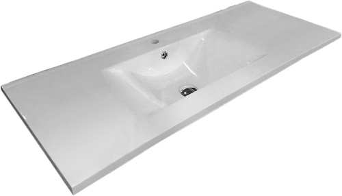 Мебель для ванной Sanvit Кубэ-3 120 белый глянец фото 3
